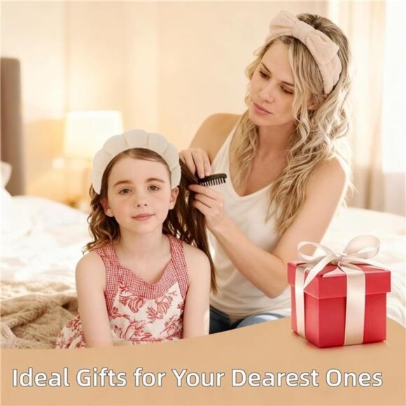 Spa headband and wristband set soft fleece skincare accessories hair clip for wo - Picture 5 of 8